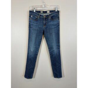 AG Adriano Goldschmied Stilt Cigarette Leg Jeans Blue Women's 29R